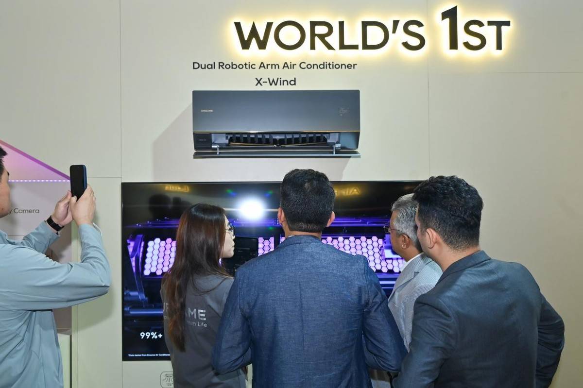 ！追觅双机械臂空调首次亮相凯发k8登录重磅登陆CES(图3)